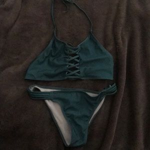 Green Bikini NWOT